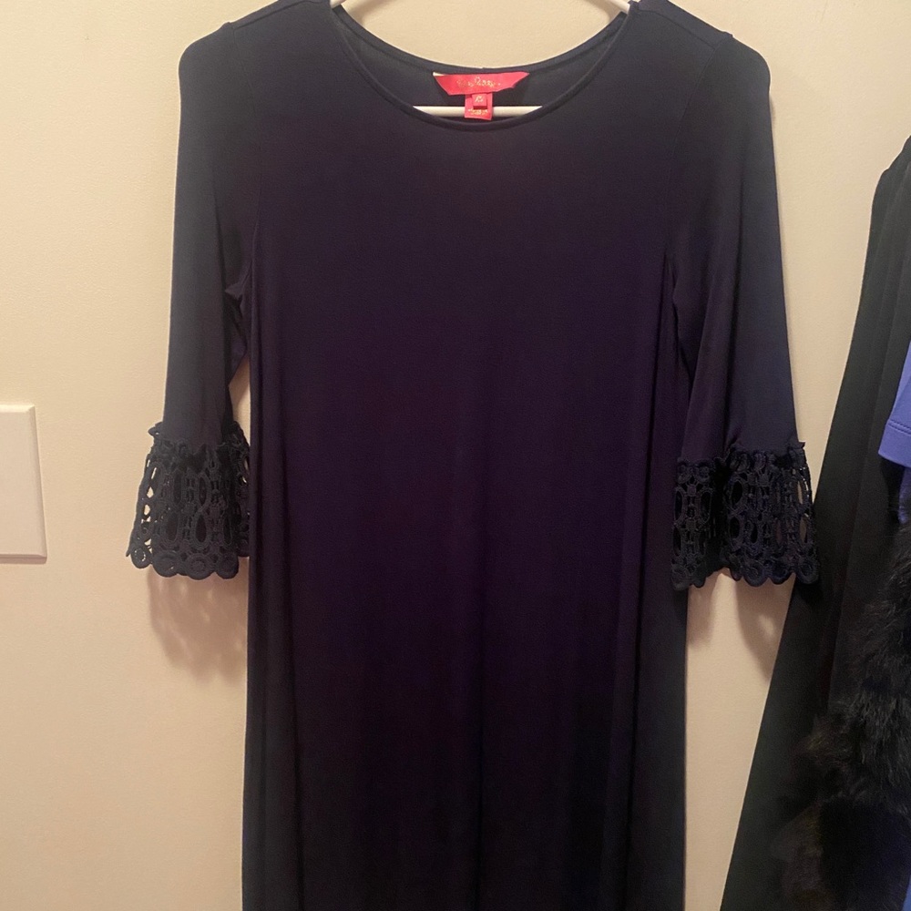 Lilly Pulitzer Women's Solid Navy dress